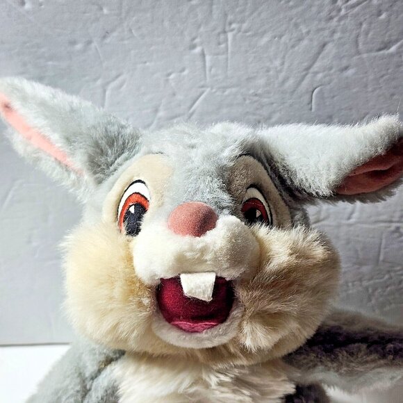 Disney Store THUMPER Bunny Rabbit Bambi's Friend Plush Sewn Eyes 10" - Picture 2 of 5